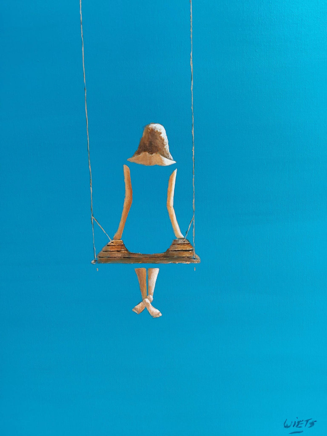 ...Mijmerende vrouw... - wietskunstatelier